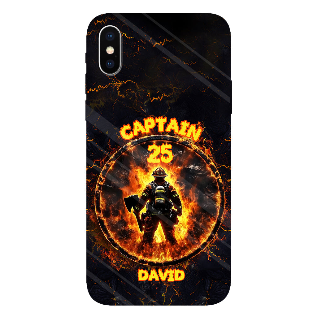 Proud Firefighter - Personalized Firefighter Full Print Phone Case