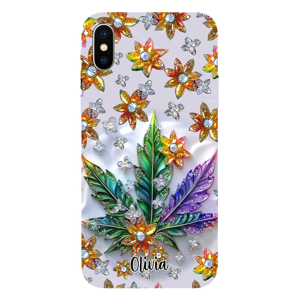 Beautiful Leaf - Personalized Weed Full Print Phone Case