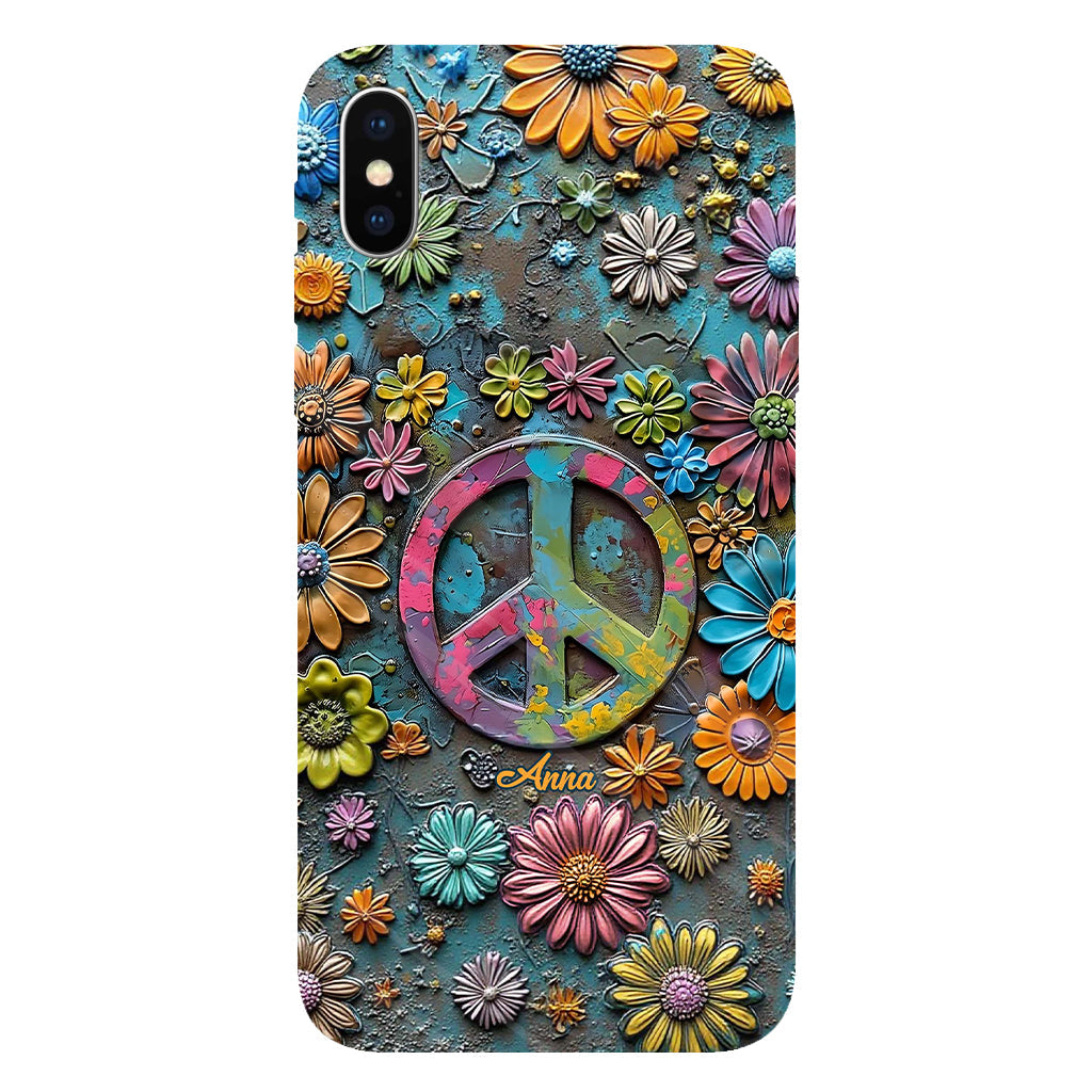 Hippie Soul - Personalized Hippie Full Print Phone Case