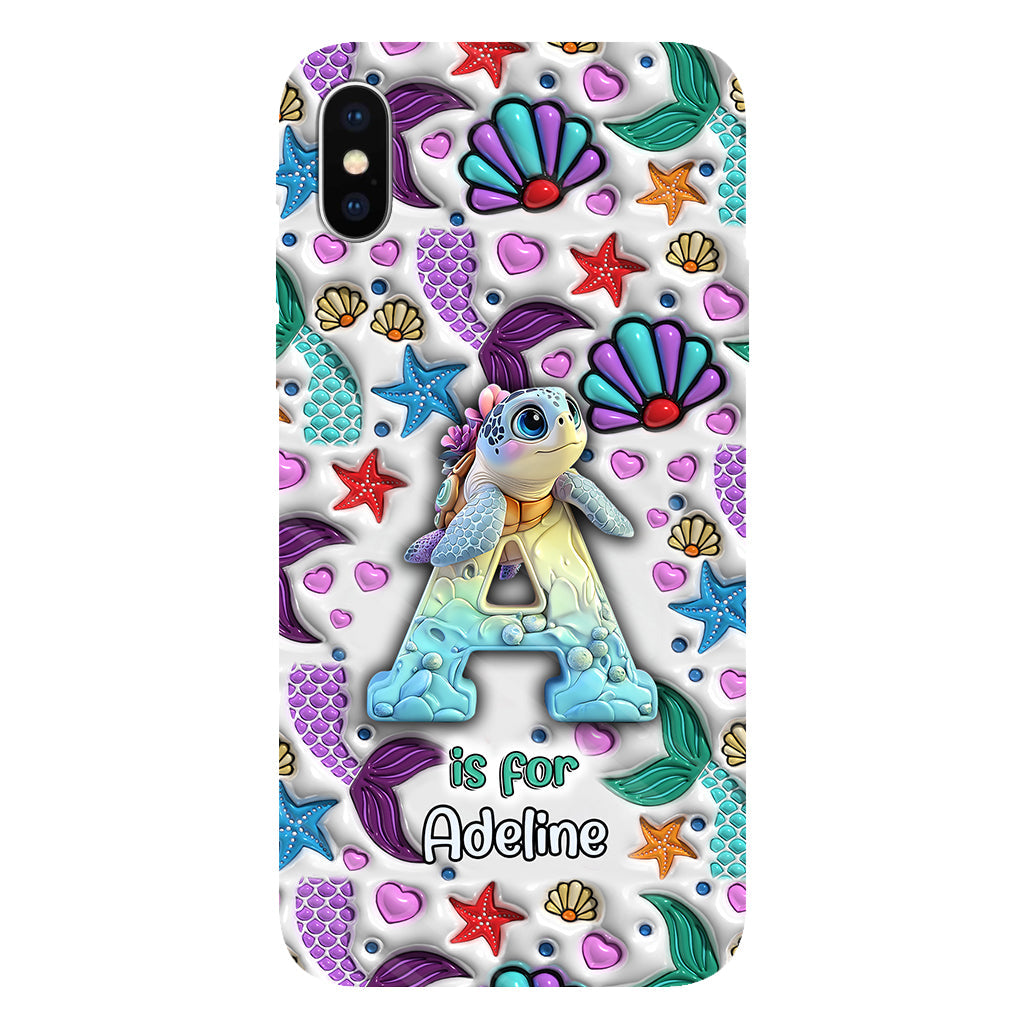 Cute Turtles - Personalized Turtle Full Print Phone Case