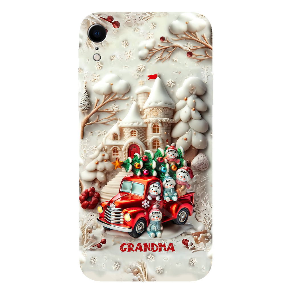 Nana's Little Cuties - Personalized Grandma Full Print Phone Case