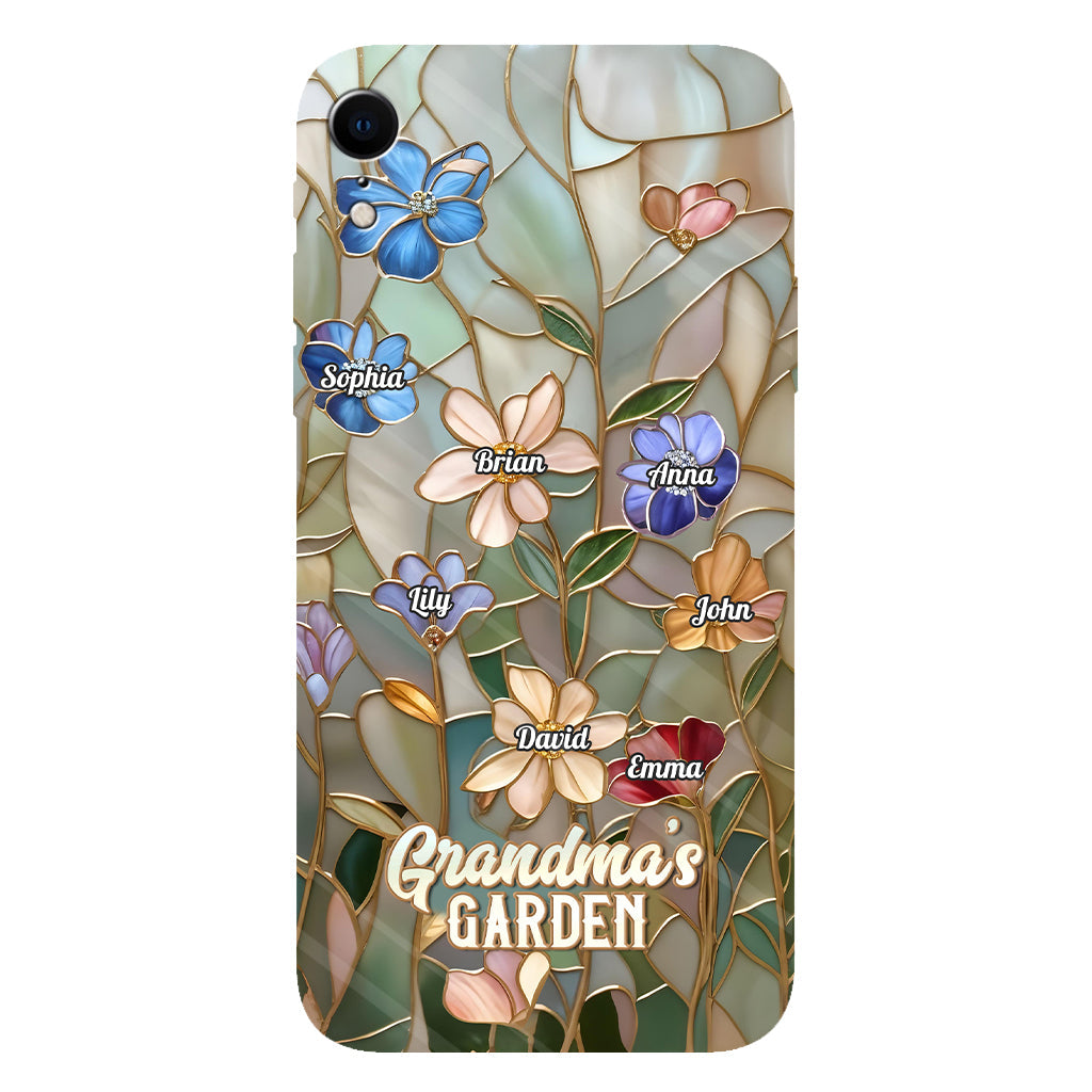 Grandma's Garden - Personalized Grandma Full Print Phone Case