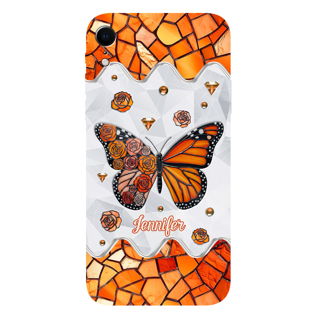 Wunderschöner Schmetterling – Personalisierte Handyhülle mit Schmetterlingsmotiv