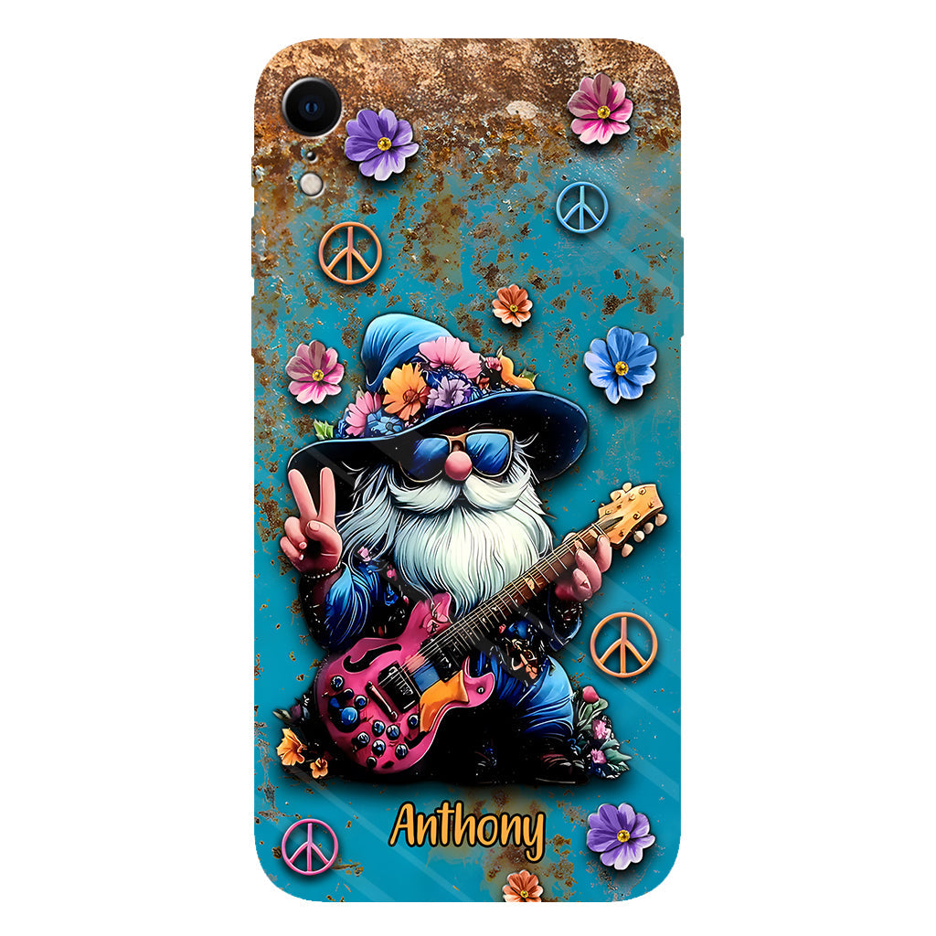 Hippie Gnome - Personalized Hippie Full Print Phone Case