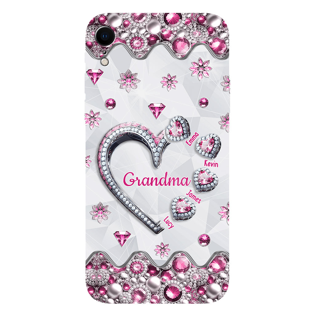Geschenkidee für Oma, Mama usw. – Personalisierte Handyhülle mit Oma-Motiv