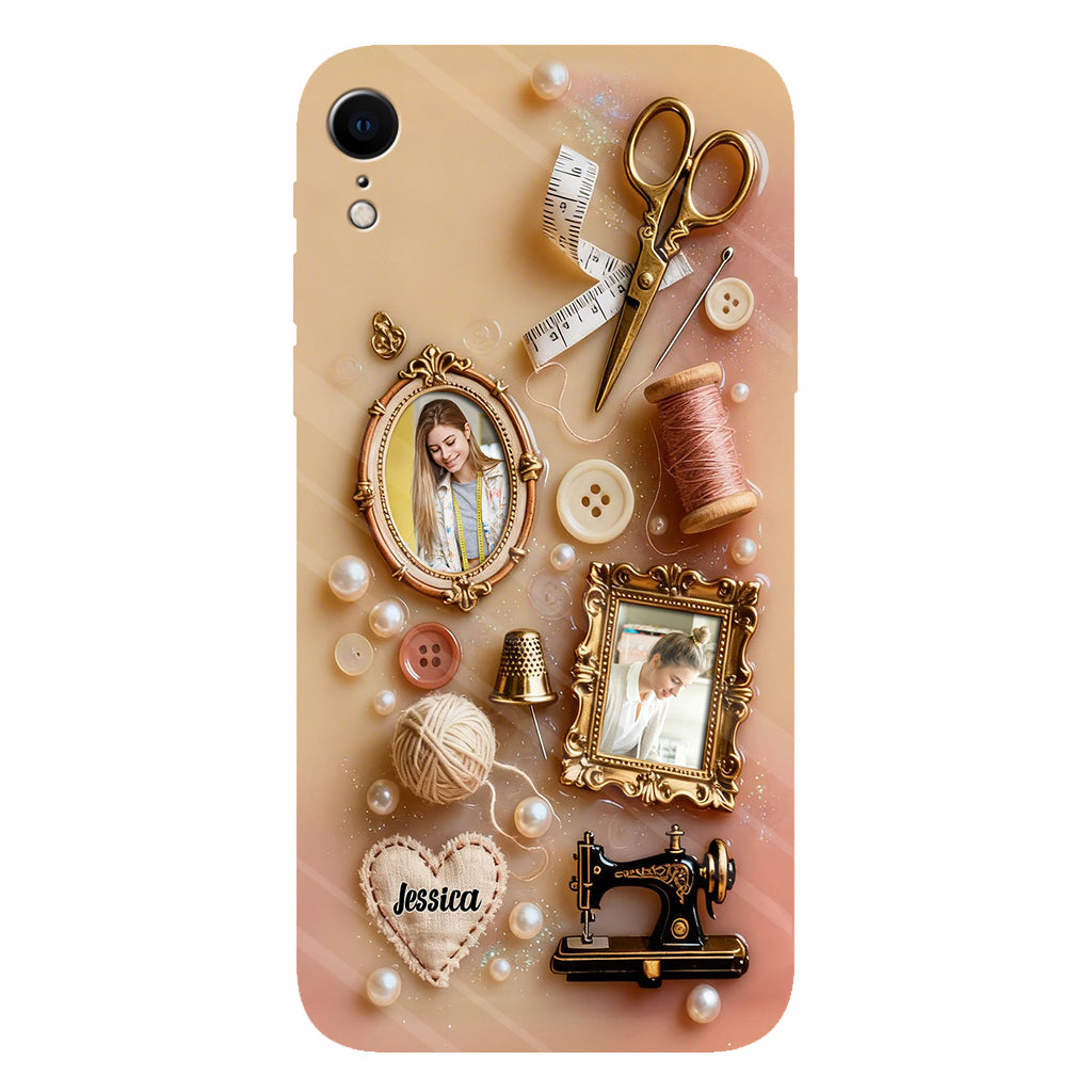 Love Sewing - Personalized Sewing Full Print Phone Case