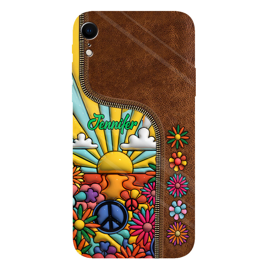 Hippie Soul - Personalized Hippie Full Print Phone Case