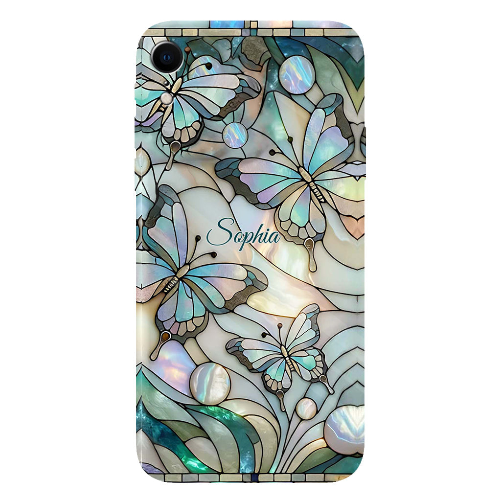 Love Butterflies - Personalized Butterfly Full Print Phone Case