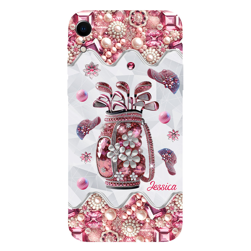 Just A Girl Who Loves Golf - Personalized Golf Full Print Phone Case