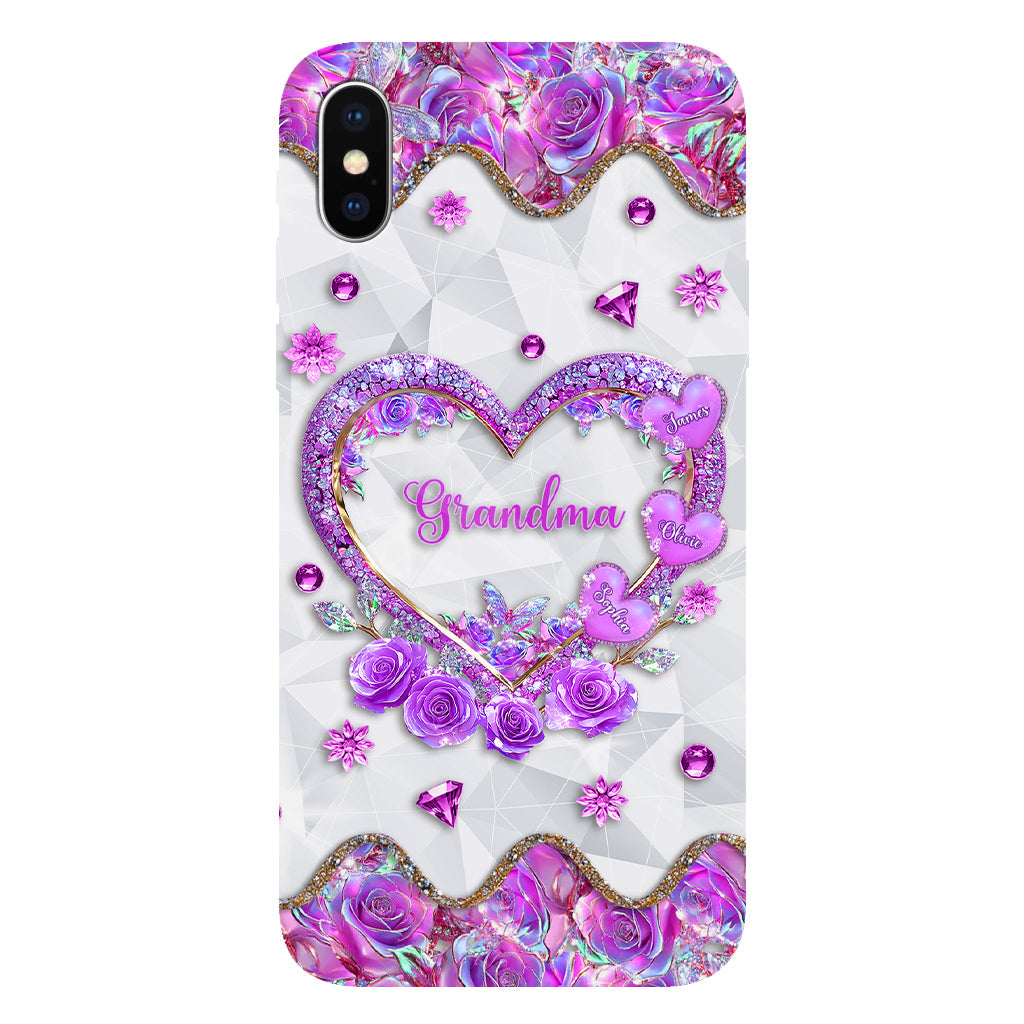 Omas Lieblinge - Personalisierte Handyhülle mit Oma-Motiv