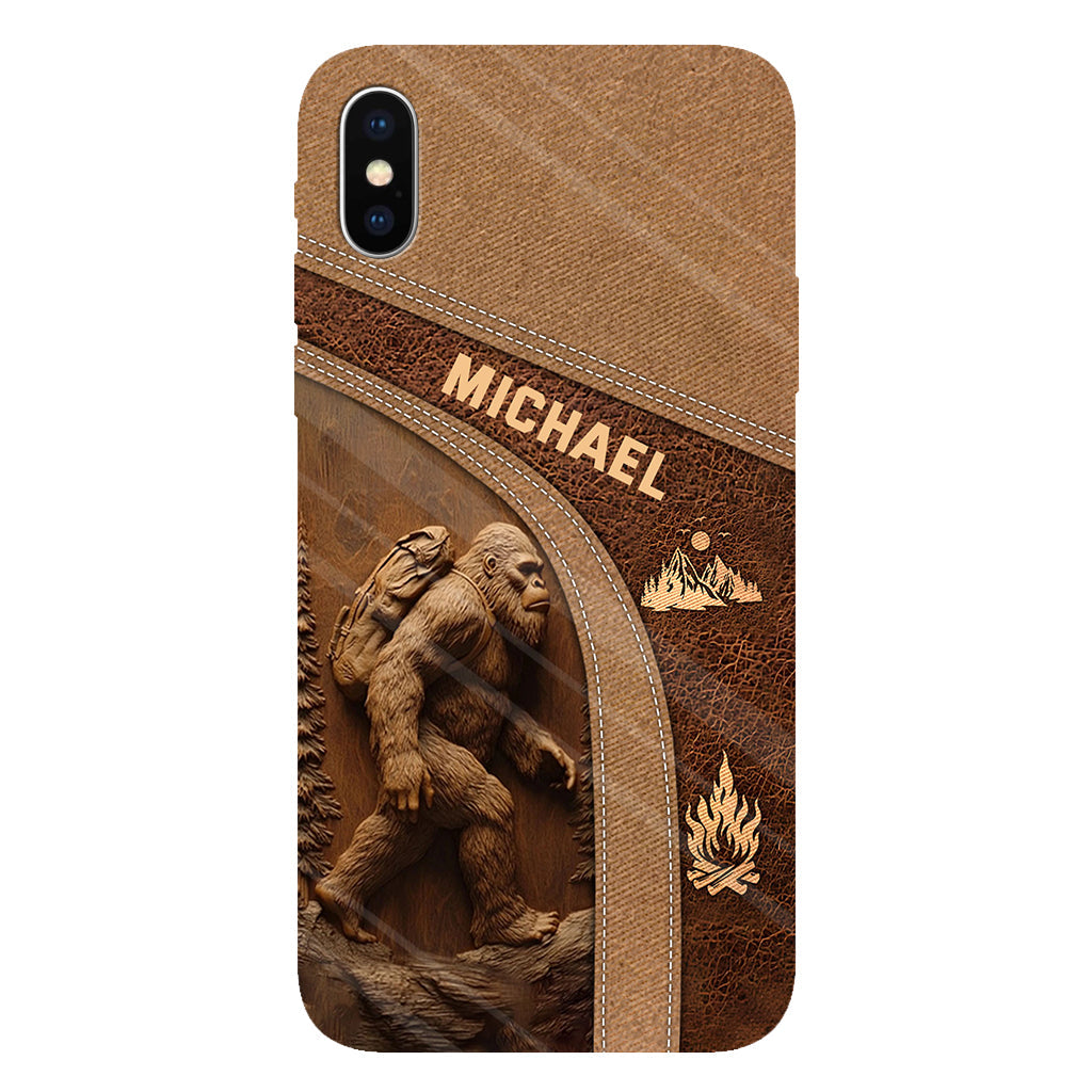 Sasquatch - Personalized Hiking Full Print Phone Case