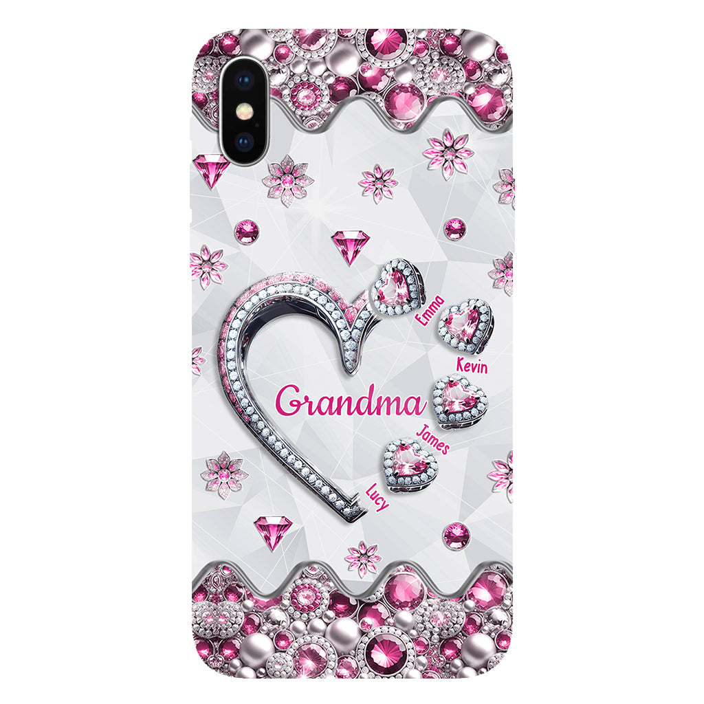 Geschenkidee für Oma, Mama usw. – Personalisierte Handyhülle mit Oma-Motiv