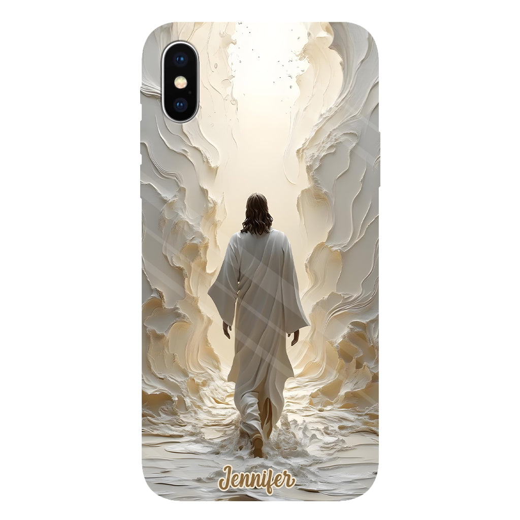 Walk With God - Personalized Christian Full Print Phone Case