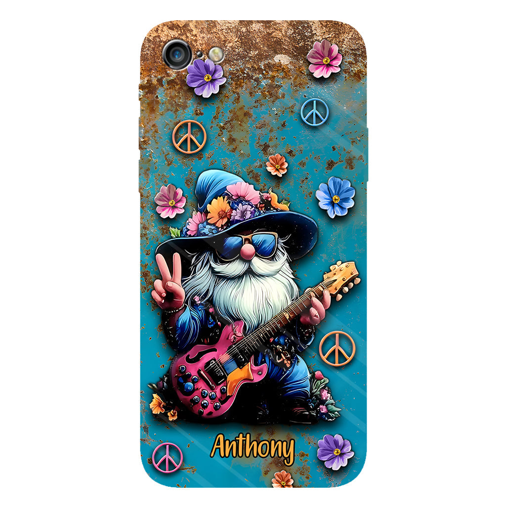 Hippie Gnome - Personalized Hippie Full Print Phone Case