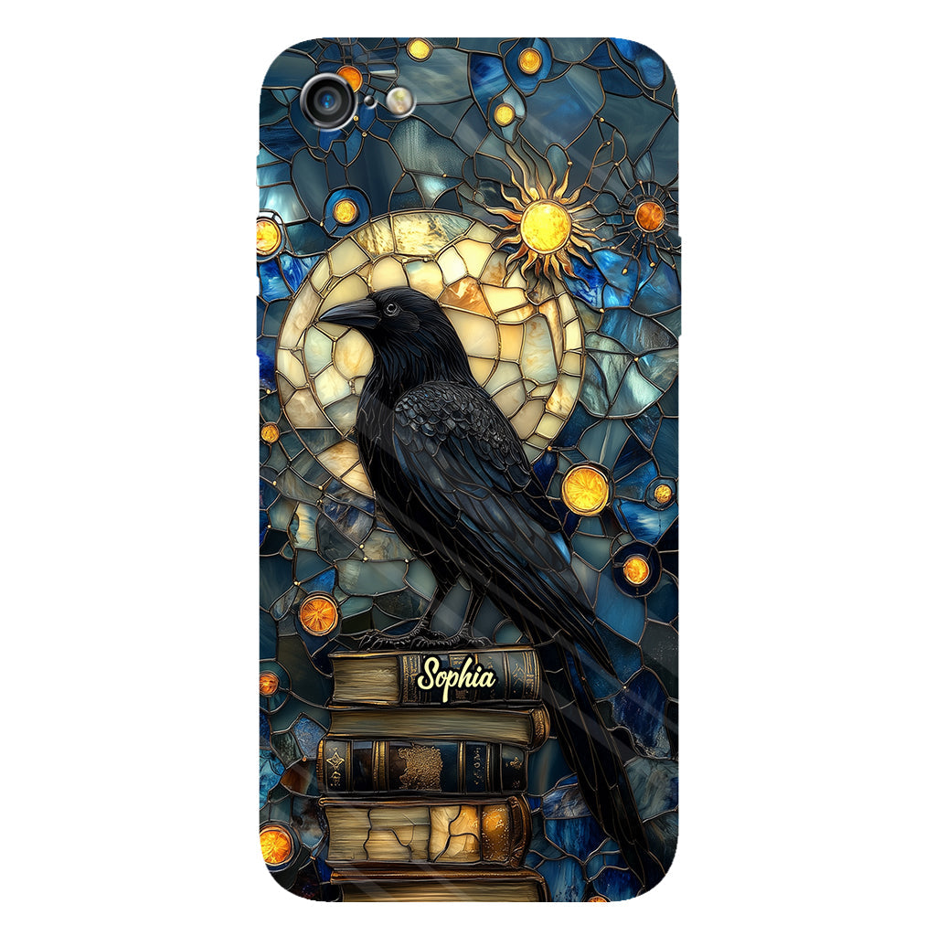 Raven Book Club – Personalisierte Handyhülle mit Buchmotiv