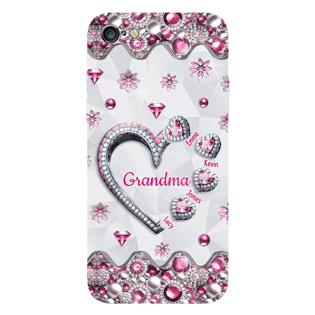 Geschenkidee für Oma, Mama usw. – Personalisierte Handyhülle mit Oma-Motiv