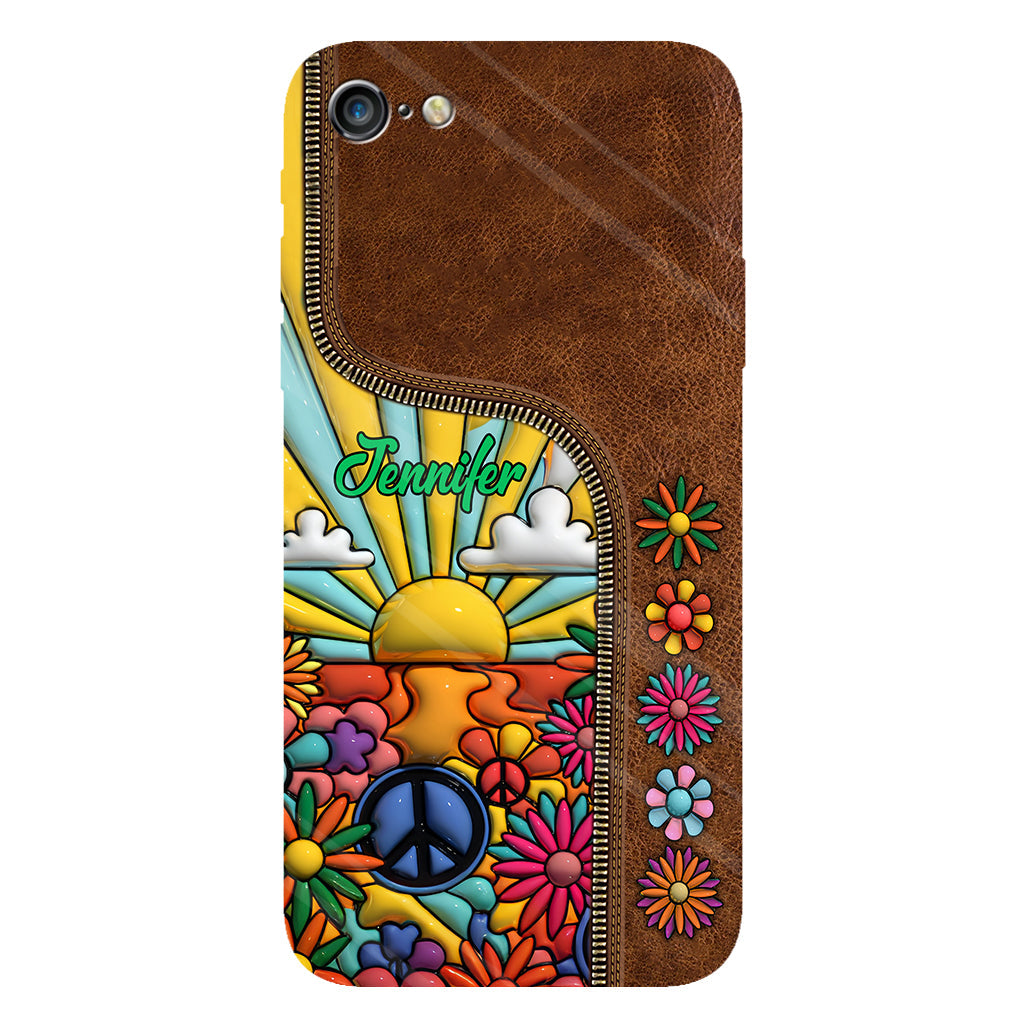 Hippie Soul - Personalized Hippie Full Print Phone Case