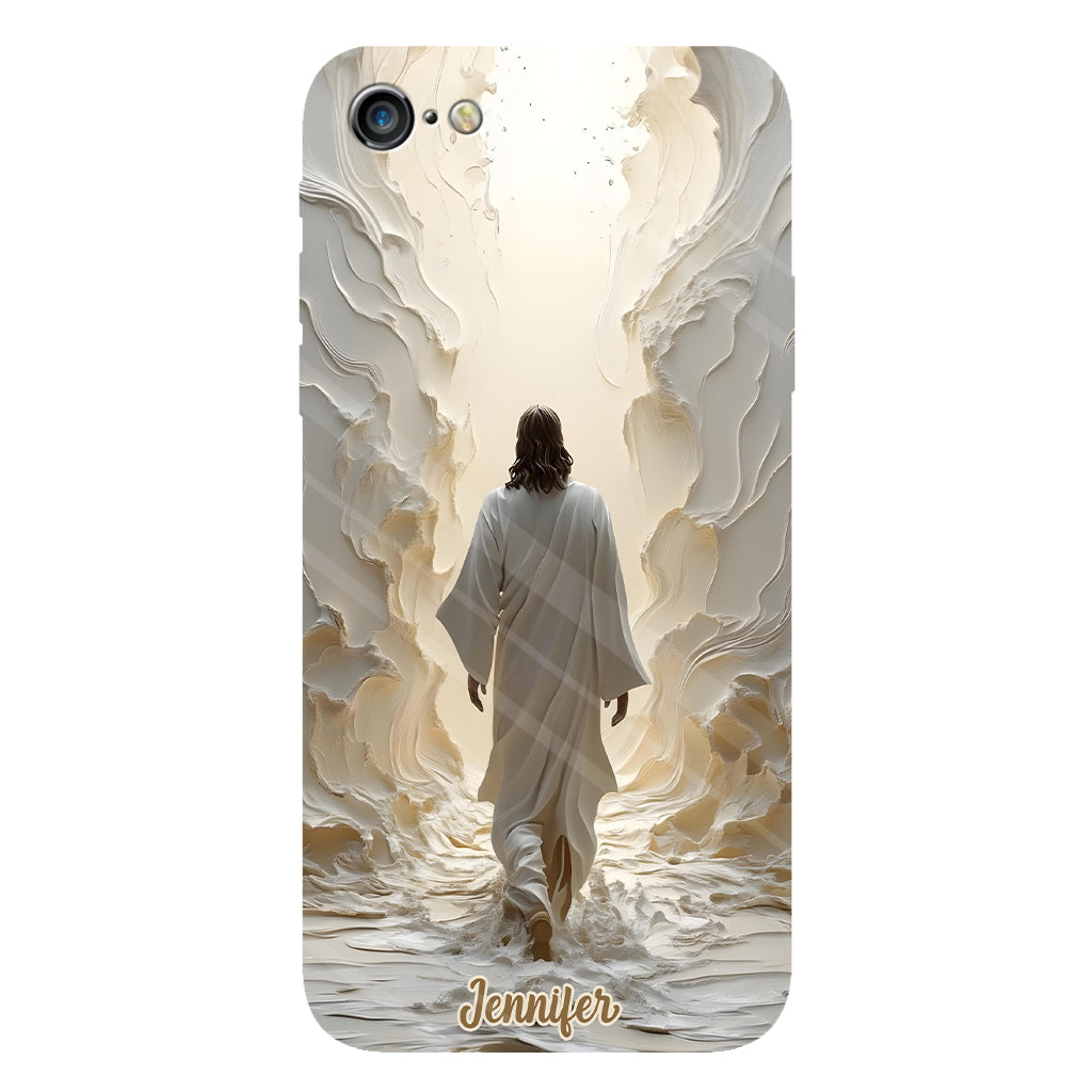 Walk With God - Personalized Christian Full Print Phone Case