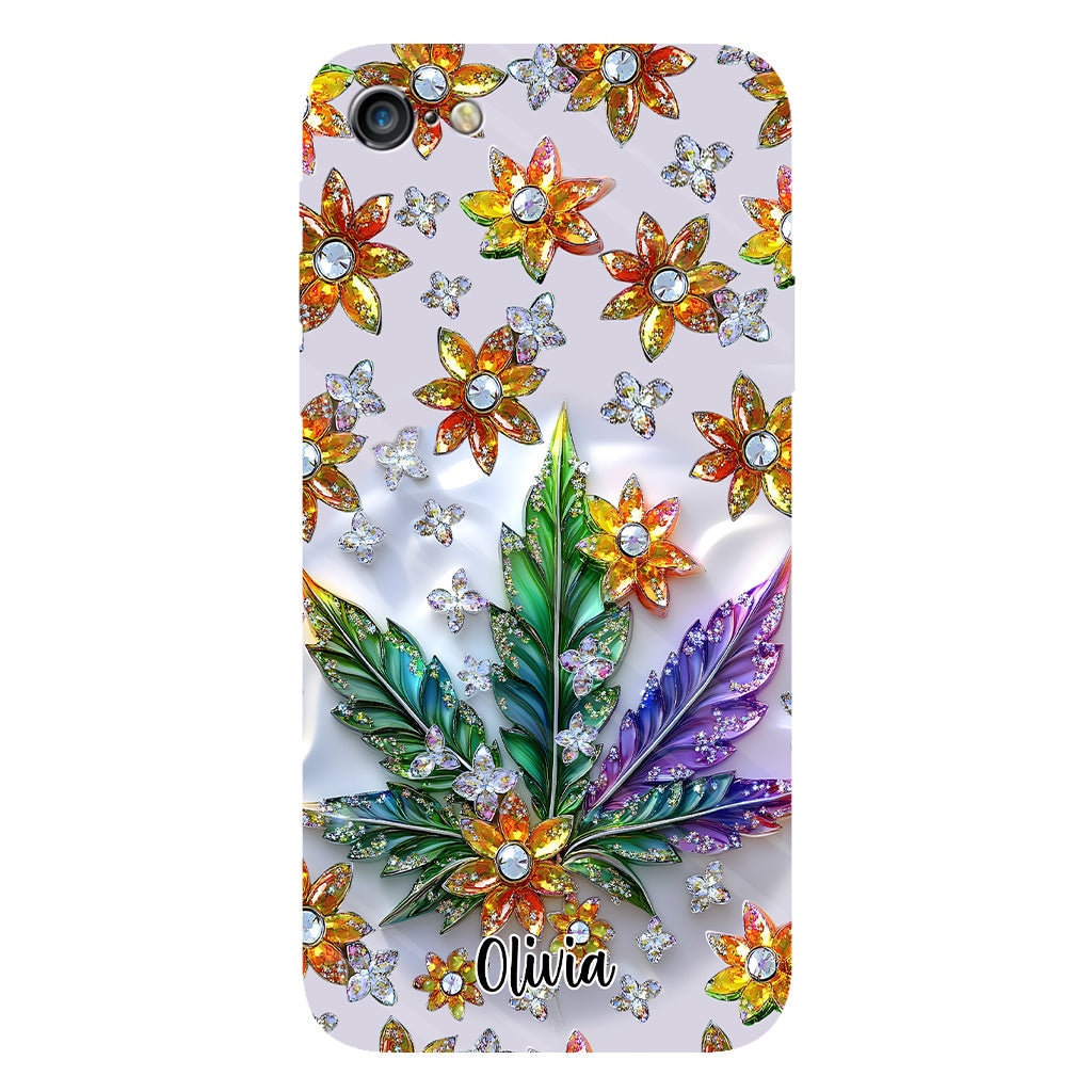 Beautiful Leaf - Personalized Weed Full Print Phone Case