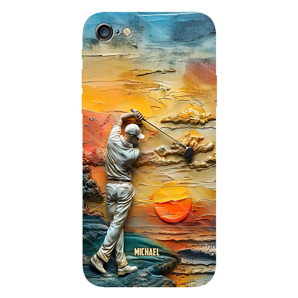 Golf Is My Life - Personalized Golf Full Print Phone Case