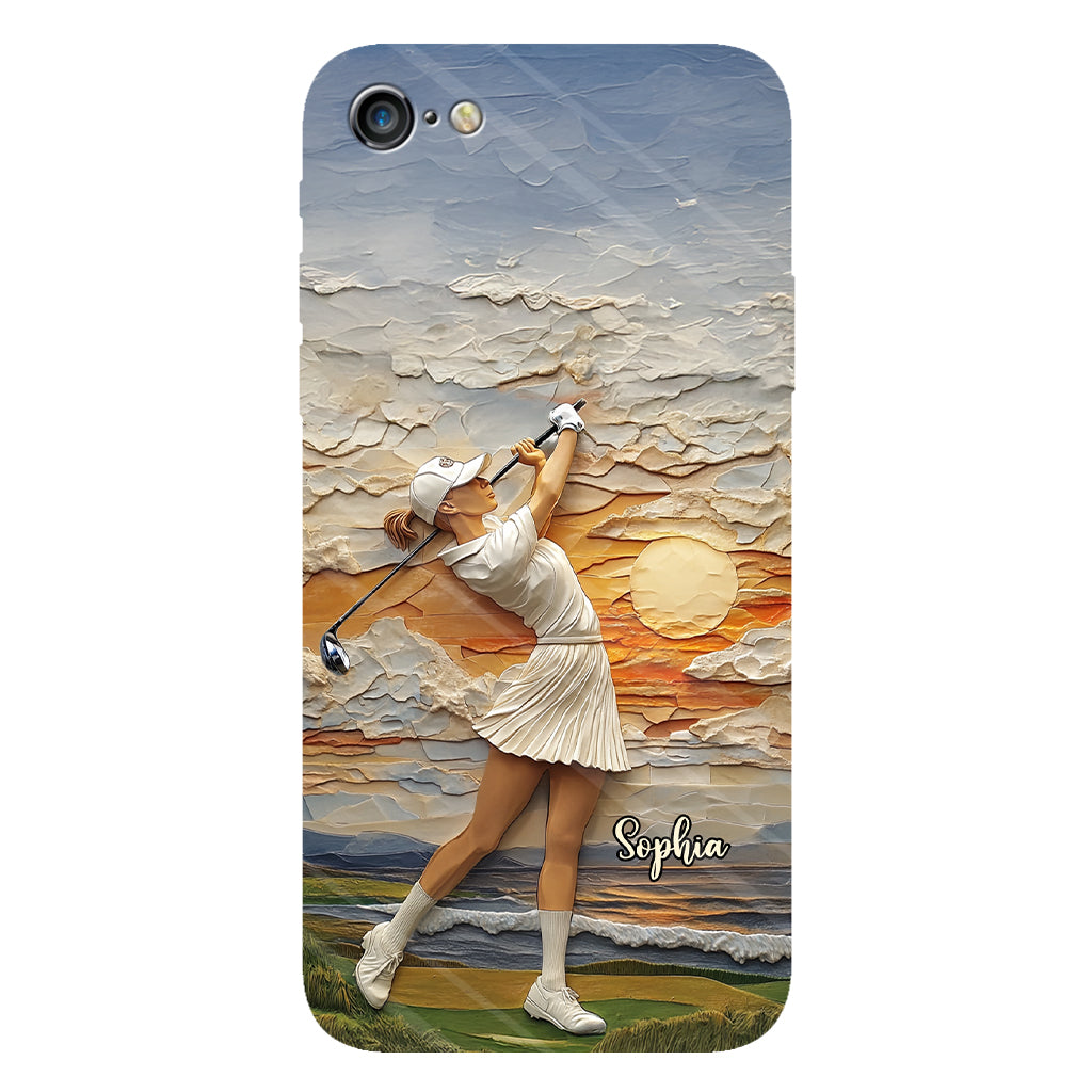 Golf Is My Life - Personalized Golf Full Print Phone Case