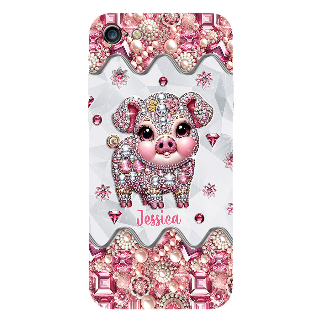 Cute Pig - Personalized Pig Lover Full Print Phone Case