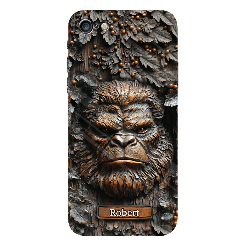 Sasquatch - Personalized Camping Full Print Phone Case