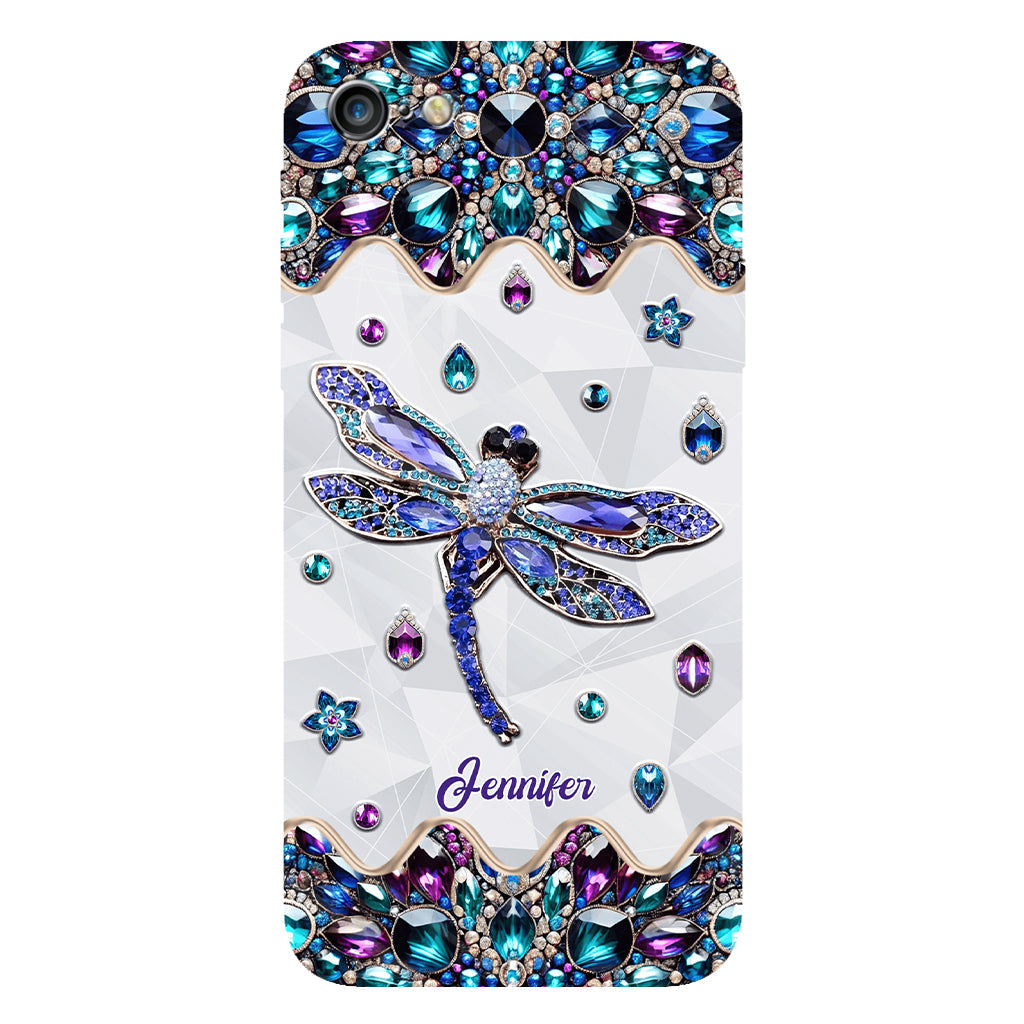 Love Dragonfly - Personalized Dragonfly Full Print Phone Case