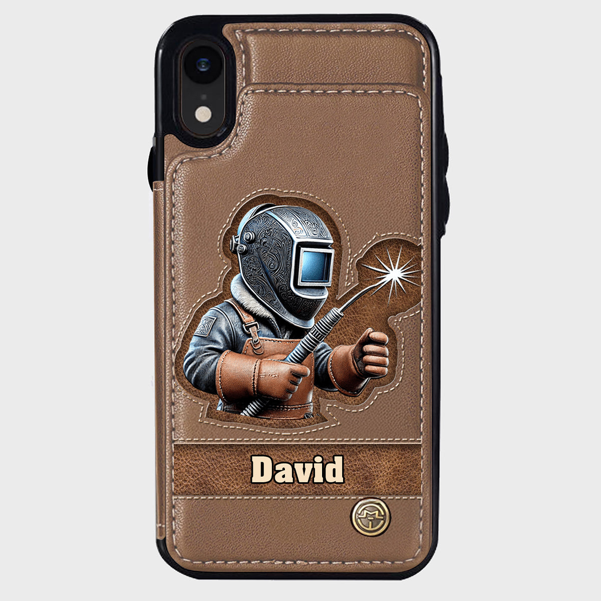 Aus Starken werden Schweißer – Personalisierte Handyhülle mit Schweißer-Motiv