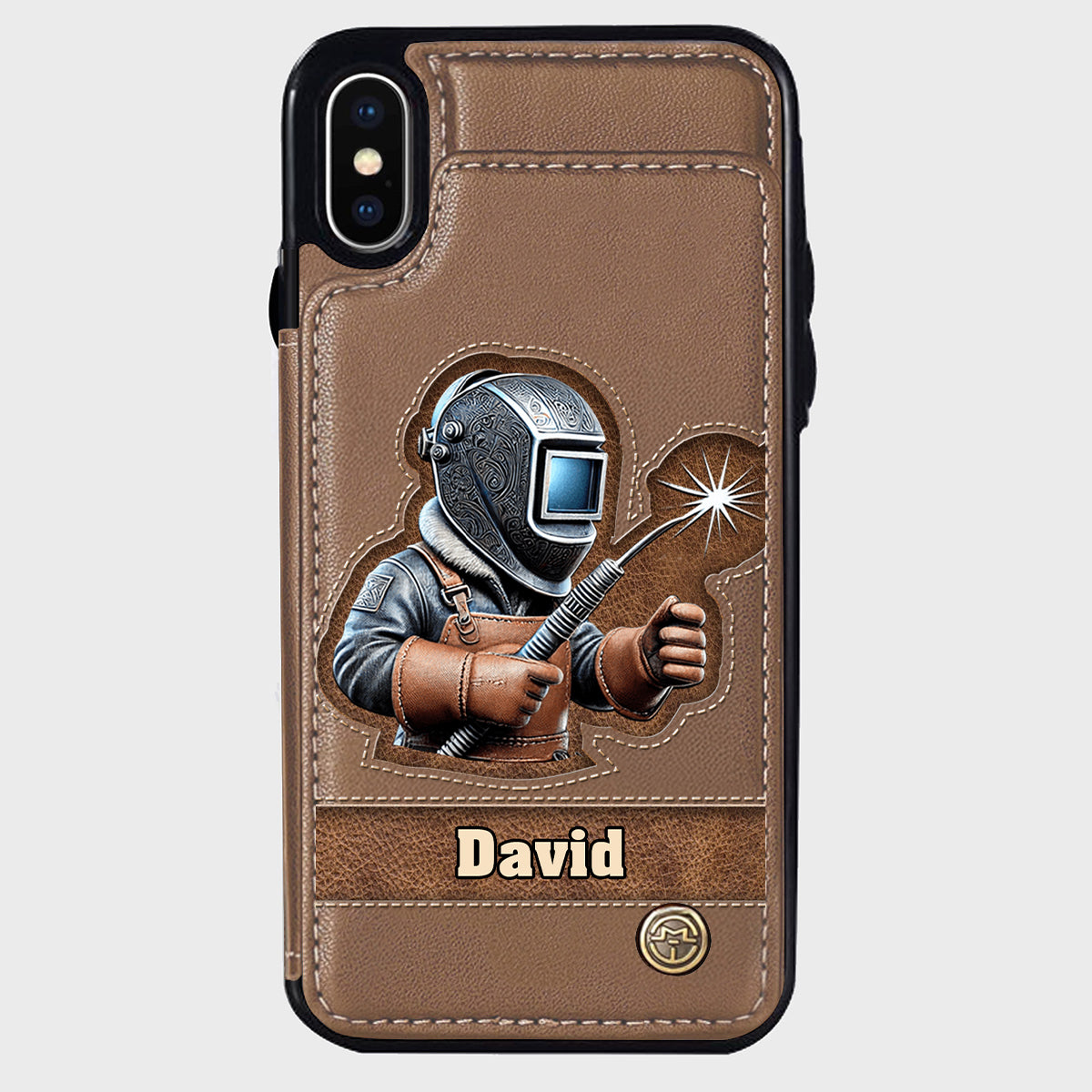 Aus Starken werden Schweißer – Personalisierte Handyhülle mit Schweißer-Motiv