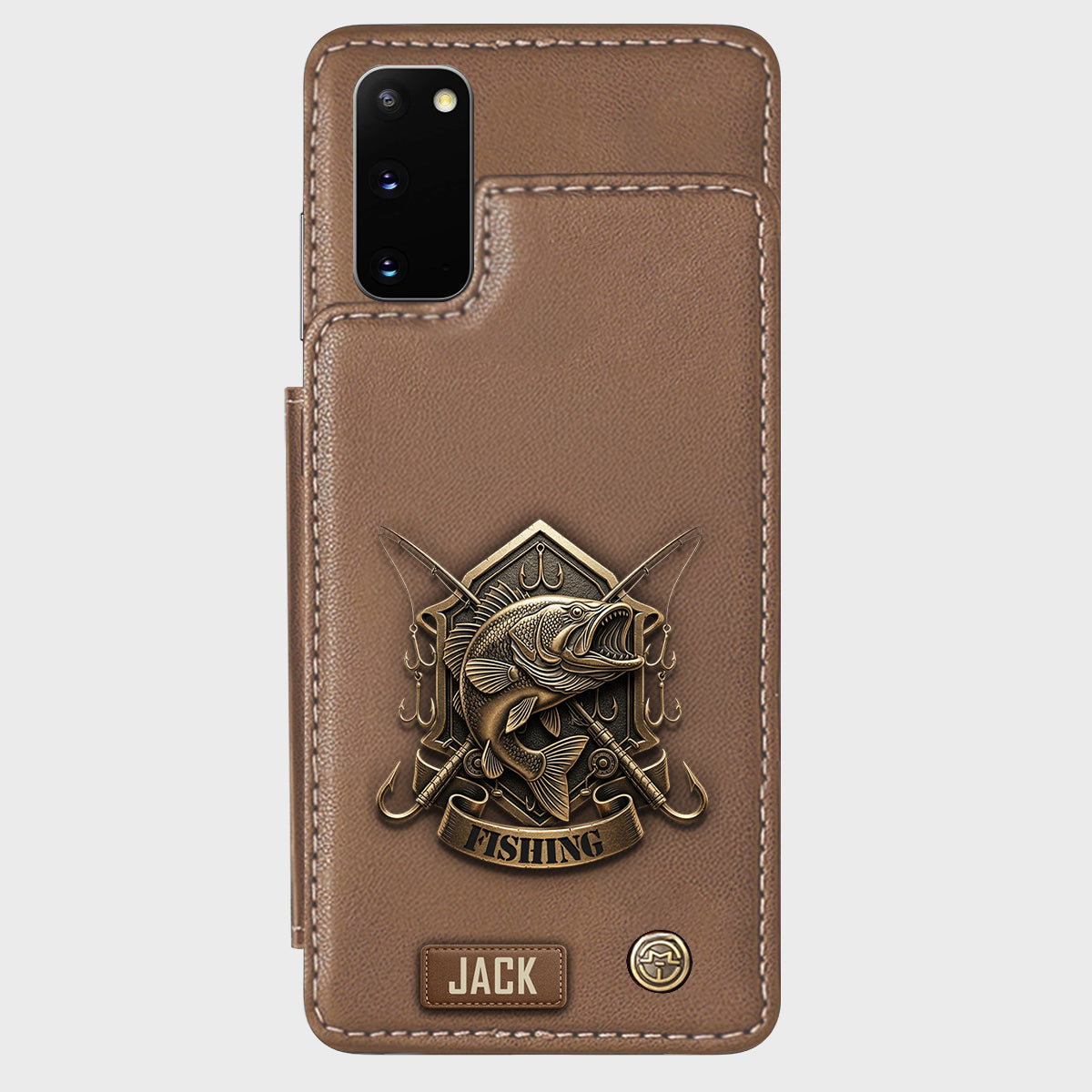 Fishing For Life - Personalized Fishing Wallet Phone Case