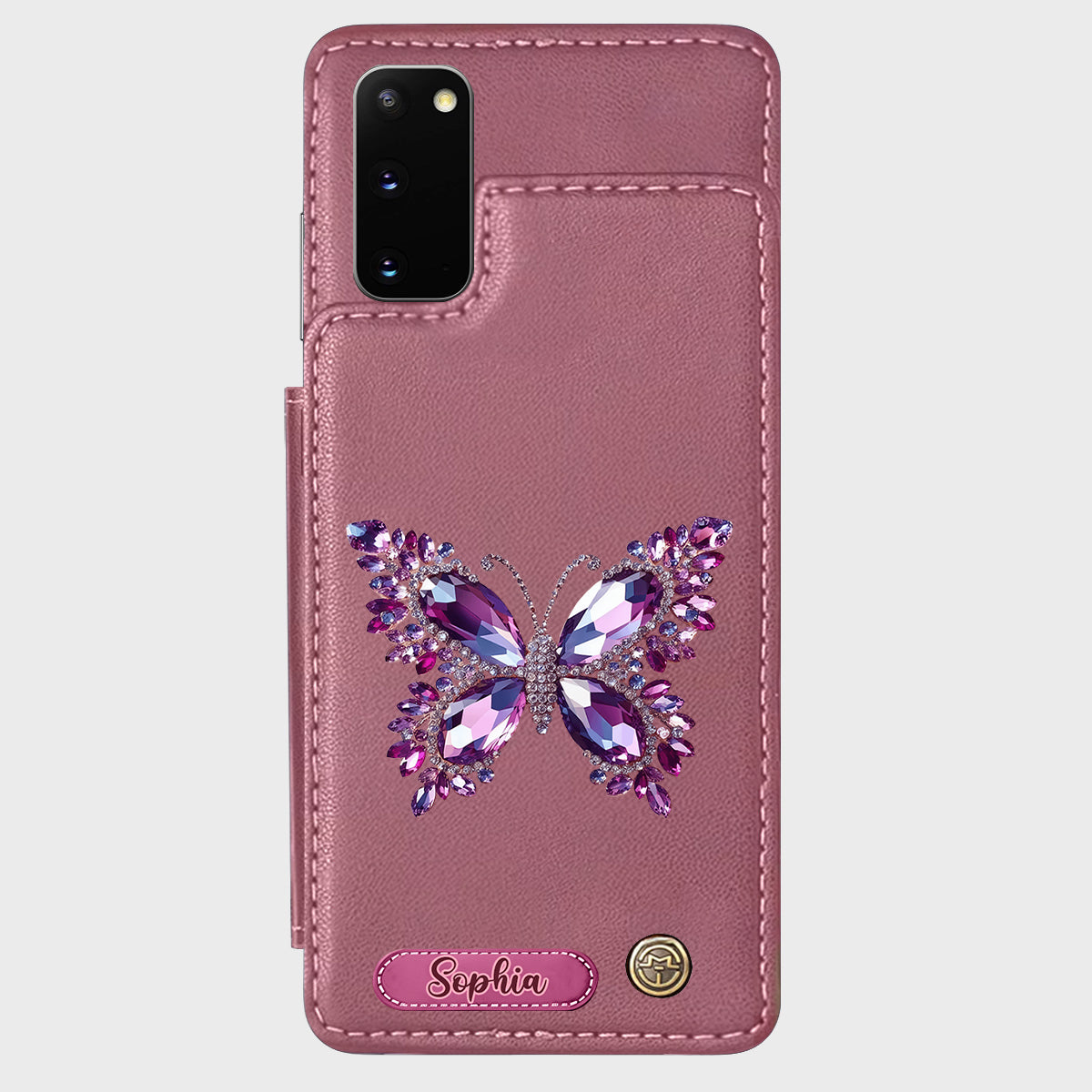 Wunderschöner Schmetterling – personalisierte Schmetterlings-Handyhülle