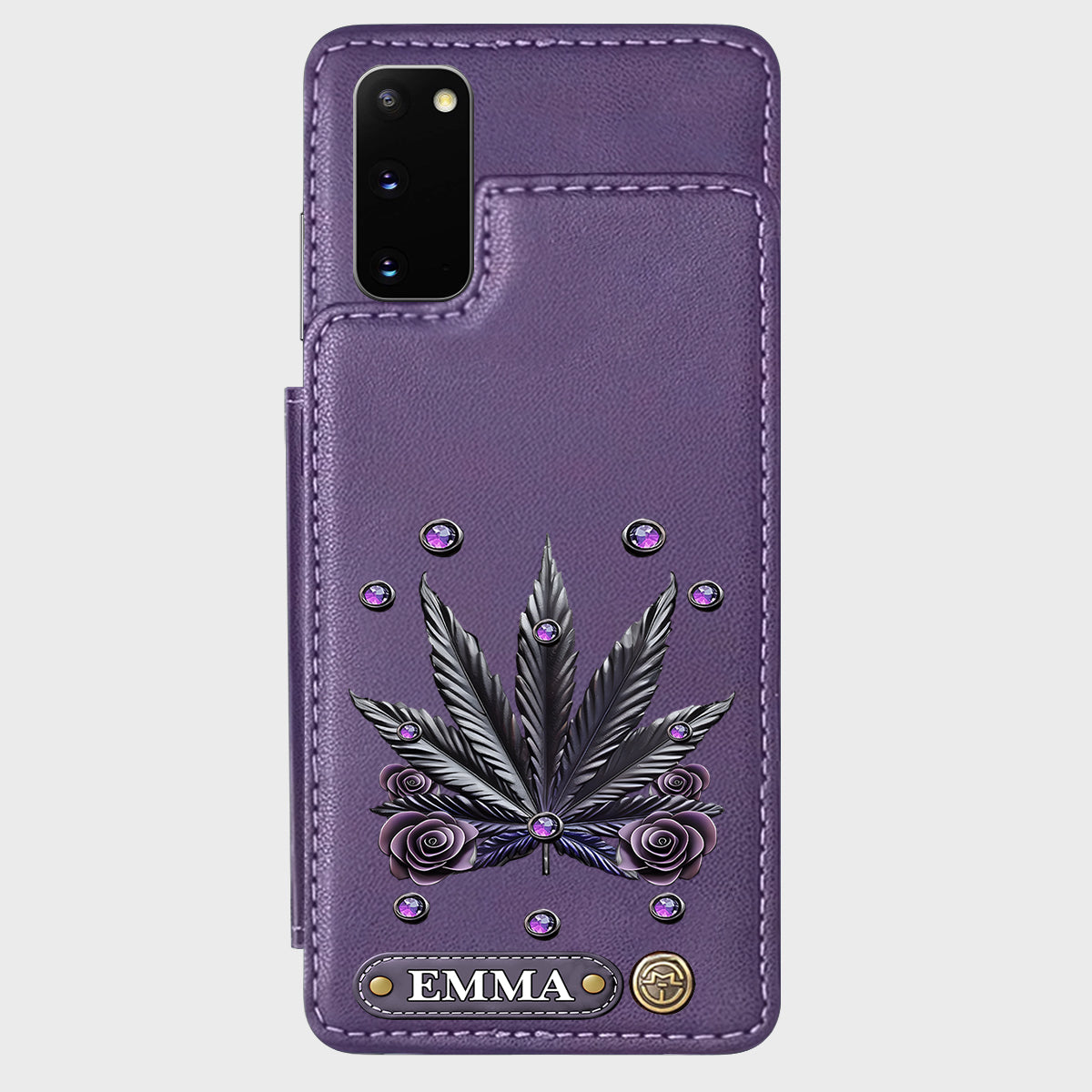 Beautiful Marijuanas - Personalized Weed Wallet Phone Case