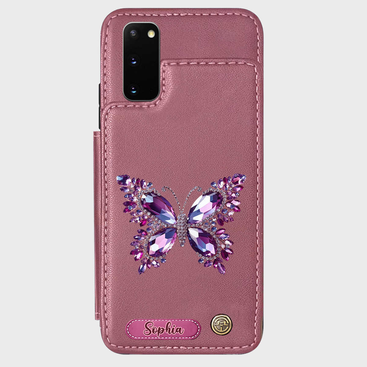 Wunderschöner Schmetterling – personalisierte Schmetterlings-Handyhülle