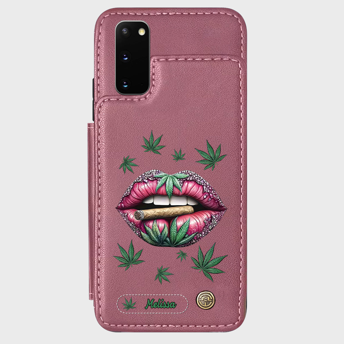 Get High - Personalized Weed Wallet Phone Case