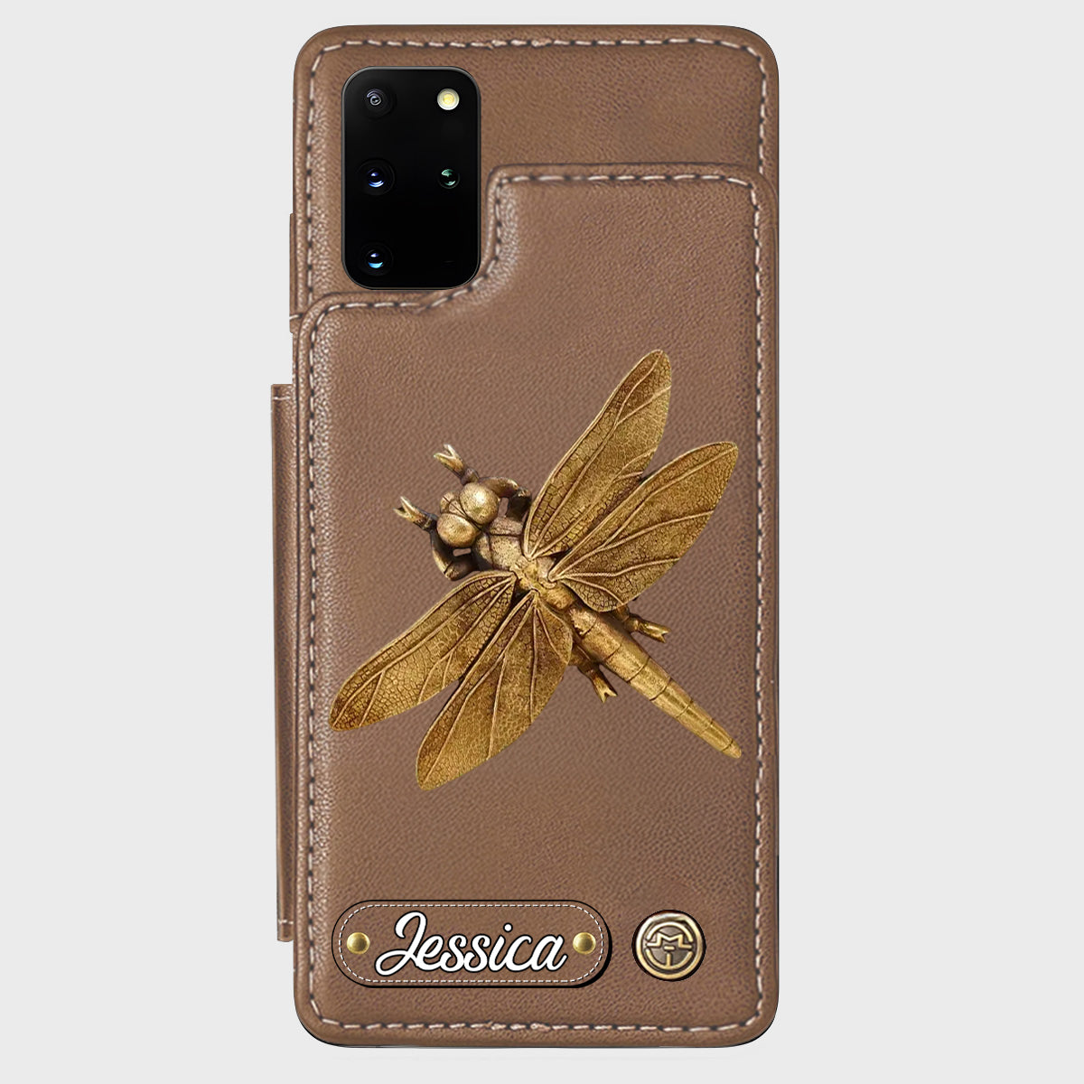 Love Garden, Beautiful Dragonfly, Butterfly, Bee, Hummingbird,... - Personalized Gardening Wallet Phone Case