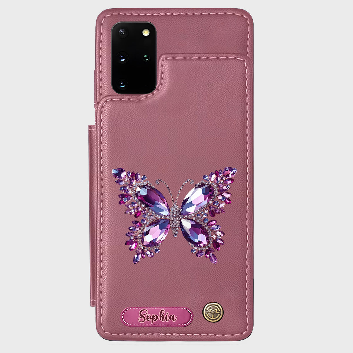 Wunderschöner Schmetterling – personalisierte Schmetterlings-Handyhülle