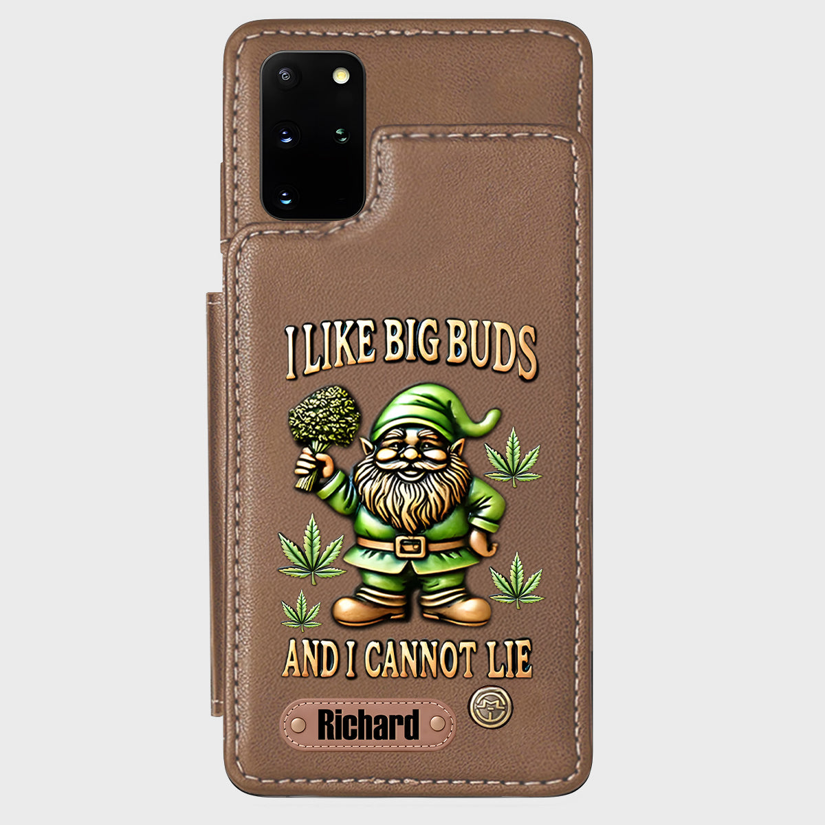 I Like Big Buds - Personalized Weed Wallet Phone Case