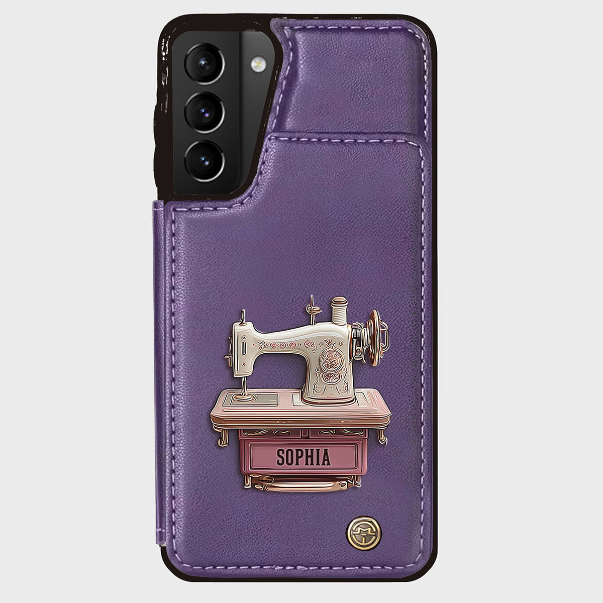 Sewing Machine - Personalized Sewing Wallet Phone Case