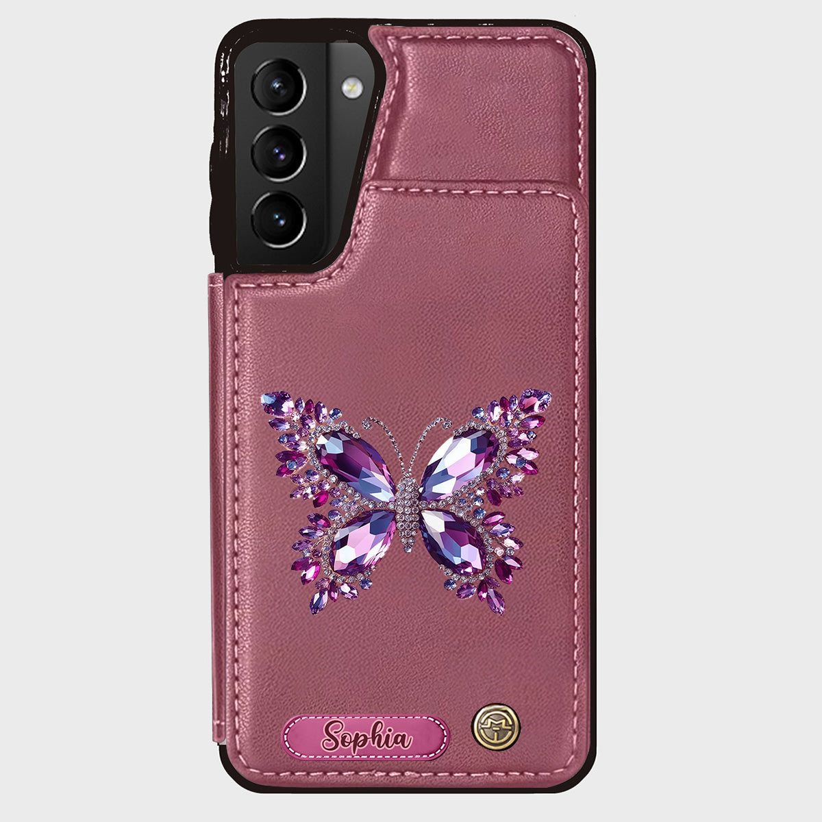 Wunderschöner Schmetterling – personalisierte Schmetterlings-Handyhülle