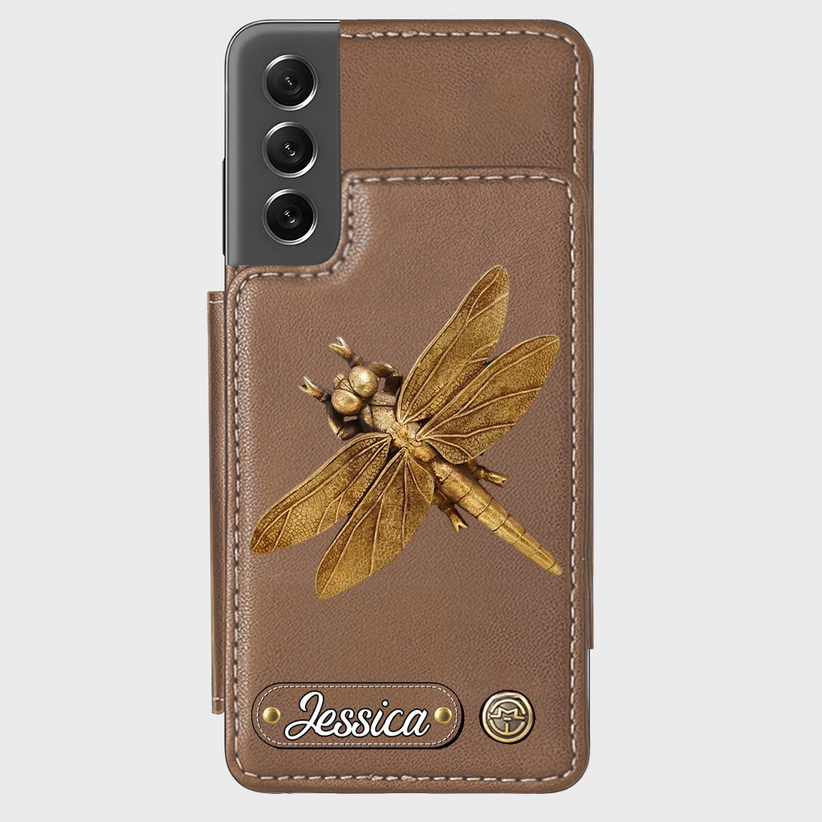 Love Garden, Beautiful Dragonfly, Butterfly, Bee, Hummingbird,... - Personalized Gardening Wallet Phone Case