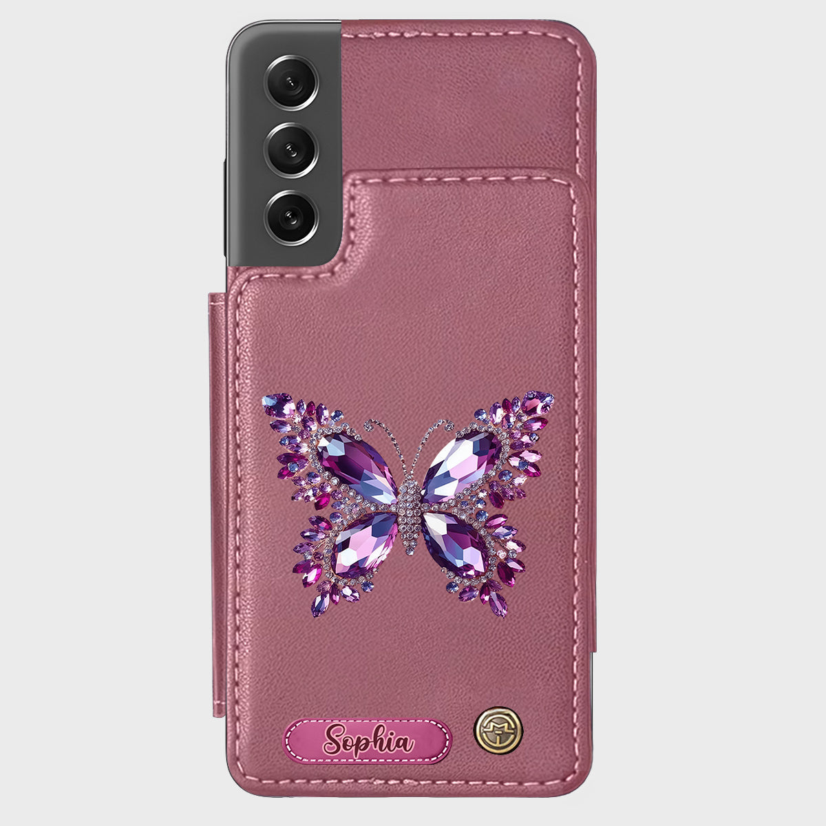 Wunderschöner Schmetterling – personalisierte Schmetterlings-Handyhülle