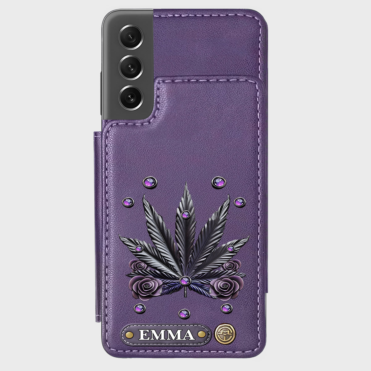 Beautiful Marijuanas - Personalized Weed Wallet Phone Case