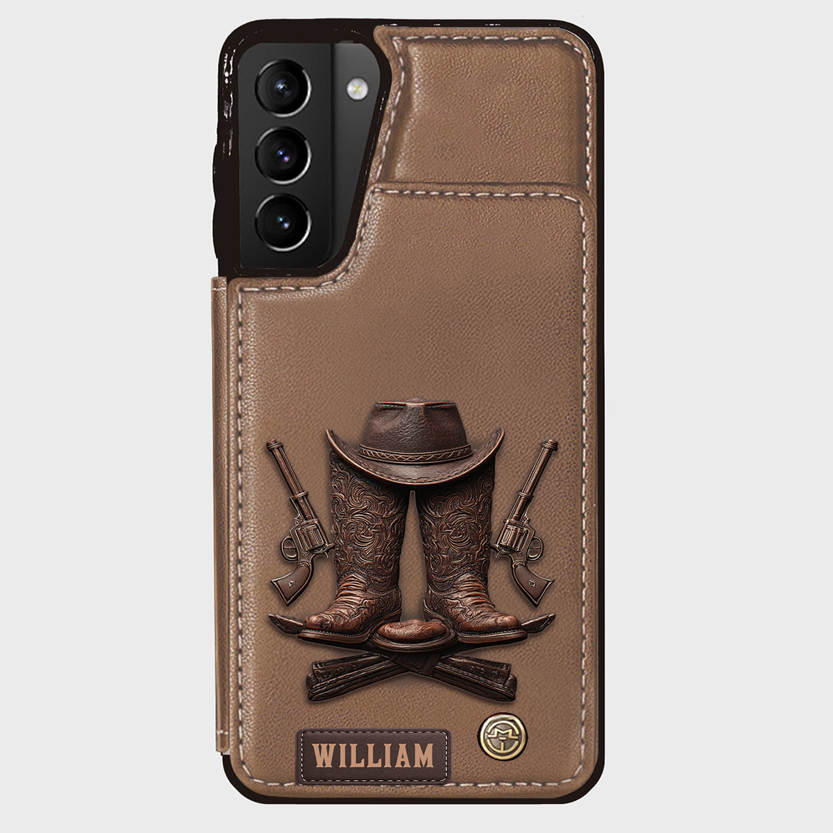 Western Spirit – Personalisierte Handyhülle im Western-Look