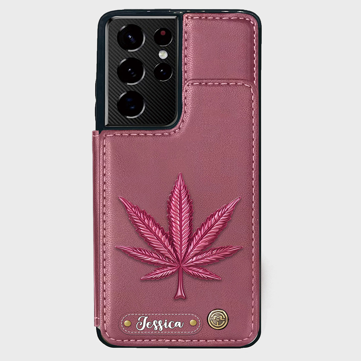 Good Mood - Personalized Weed Wallet Phone Case
