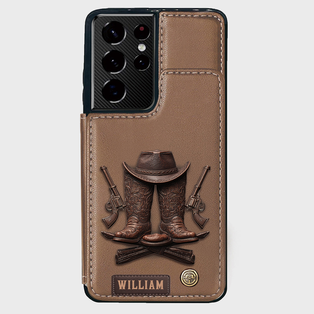 Western Spirit – Personalisierte Handyhülle im Western-Look