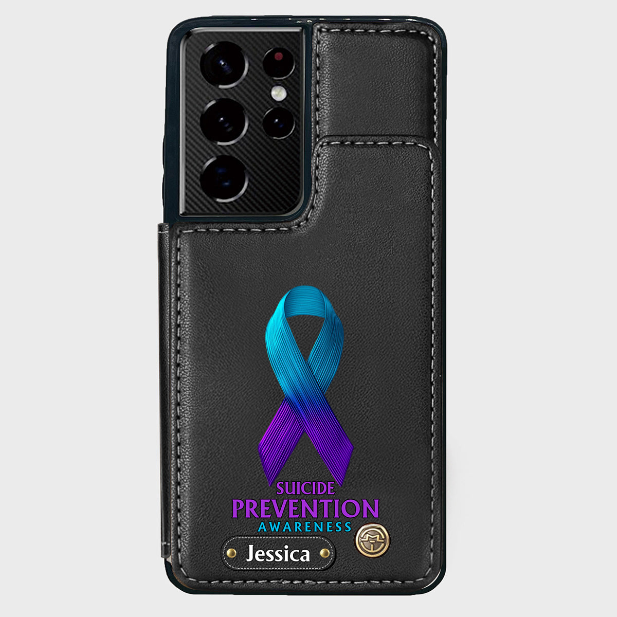 You Matter - Personalized Suicide Prevention Wallet Phone Case