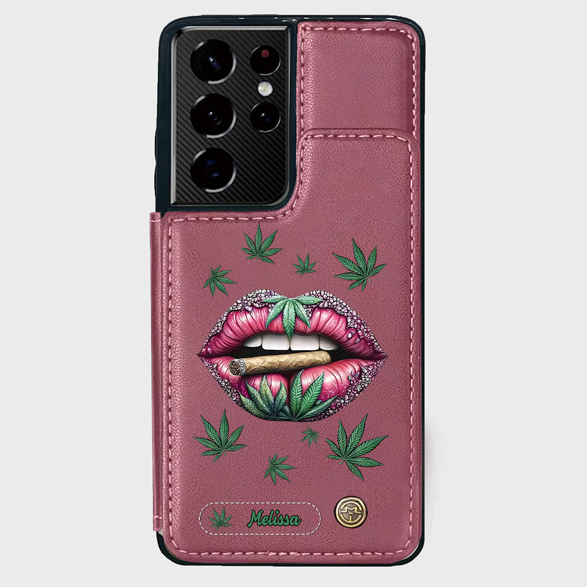 Get High - Personalized Weed Wallet Phone Case