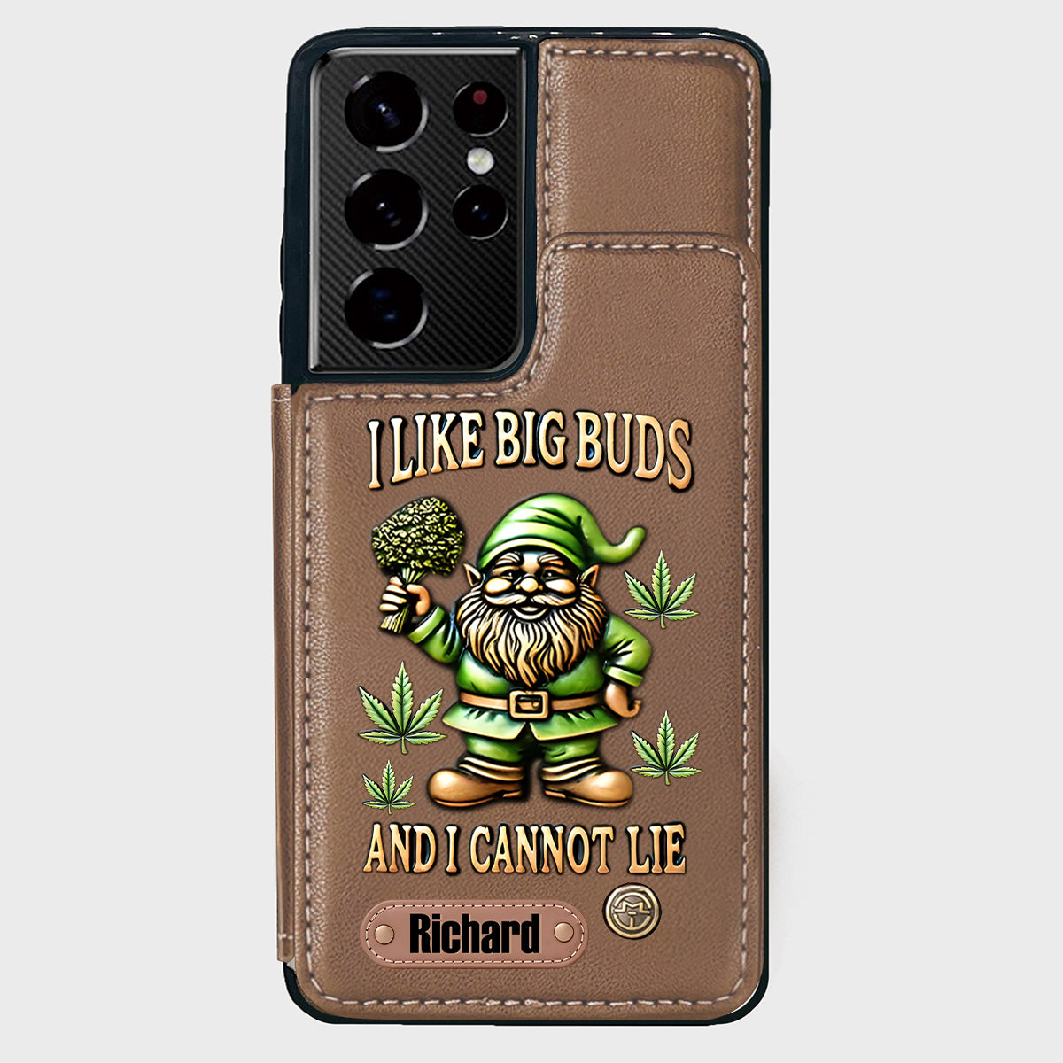 I Like Big Buds - Personalized Weed Wallet Phone Case