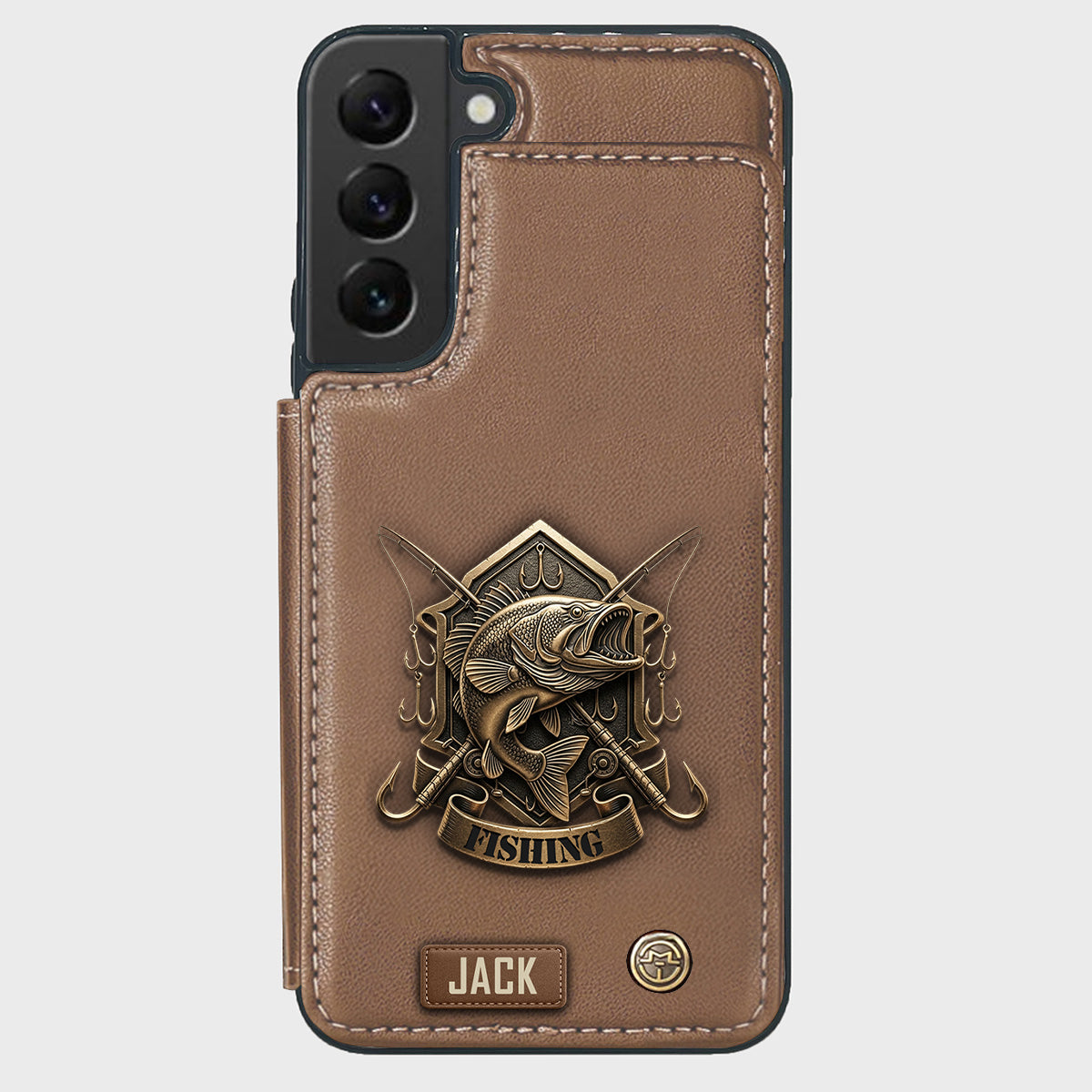 Fishing For Life - Personalized Fishing Wallet Phone Case